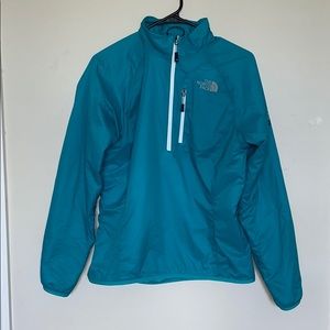Teal North Face Summit Series 1/4 Zip Pullover